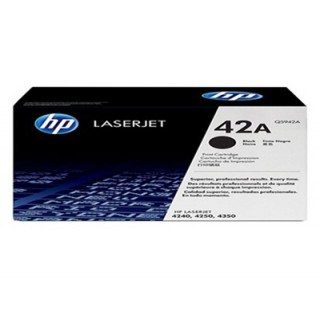 HP Q5942A สีดำ (42A) ตลับหมึกโทนเนอร์แท้ Original Laser jet 